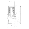 PERFEXIM NYPEL REDUKCJA ZAPRASOWYWANY GZ 901 16 x 3/4" 62-901-1620-000